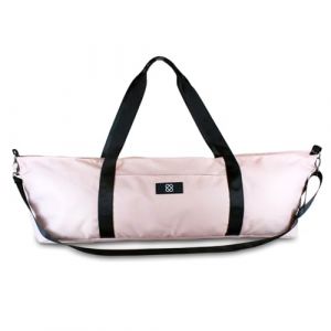 DOJA Barcelona Sac Tapis Yoga XXL Rose - Grand Sac Yoga Résistant et Spacieux avec Poches - Housse Tapis Pilate Doté de Poignées et Sangle d'épaule pour Transport Confortable et Organisation Optimale (DOJA Barcelona, neuf)