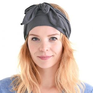 Bandana Cheveux Homme En Viscose, Bandeau Pirate Femme Pré Attaché, Foulard Danse Style Boheme, Deguisement Ninja, Serre Tete Japonais Pour Yoga, Arts Martiaux Et Kickboxing Gris Foncé (casualbox Japan, neuf)