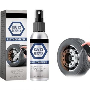 Rakiuty Enl&egrave;ve la Rouille en Spray,30 ML Convertisseur de Rouille,Rust Remover Spray, D&eacute;capant de Rouille,Convertisseur de Rouille Spray,Rust Remover,Multifonction D&eacute;grippant de Rouille (Deppr, neuf)