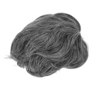 Abaodam Perruque Courte Vieille Dame Grise pour Cosplay et Spectacle Accessoire Costume Mamie Unisexe pour F&ecirc;te Halloween et Sc&egrave;ne (KEDONE, neuf)