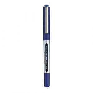 UniBall Uni Mitsubishi Eye UB 150 Stylo roller Pointe m&eacute;tal ultra-fine Encre liquide Bleue Lot de 12 (Ponera, neuf)