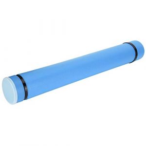 Tube D'affiche, Tube de Stockage de Dessin Support de Plan de Stockage de Plan avec épaissi Extensible pour étui de Rédaction D'affiche de Collection Télescopique (BLUE) (WYANG188, neuf)