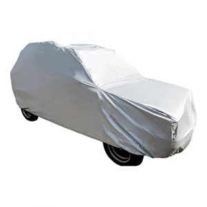 RAPID LUX Housse de protection sur mesure, Bache Voiture Exterieur pour Fiat Panda année 1986 à 2003, Totalement Imperméable avec Molleton Léger à l'Intérieur (Rapid Lux, neuf)