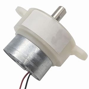 mod&egrave;le &agrave; engrenages Petit &eacute;lectrique DC Moteur, 6 volts r&eacute;versible, mini micro orient&eacute; DC Moteur 6V 5RPM / 100RPM Pour les bo&icirc;tes lumineuses publicitaires de robot artisanat couple de rotation ( Size (GRASAKY, neuf)