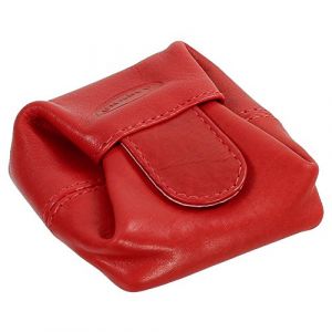 Branco Mini-bourse Porte-monnaie en cuir 6,5 cm (ledershop24*, neuf)