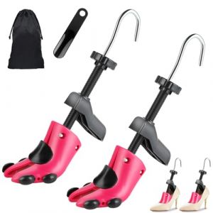 Tigcent Embauchoir à chaussures pour homme et femme, extension de largeur réglable, longueur et largeur, Rose (2-9), 2-9 (TigcentDirect, neuf)