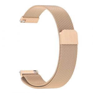 Vancle M&eacute;tal Bracelet pour 20mm 22mm Montre Homme Femme, D&eacute;gagement Rapide, Bracelets de Remplacement &agrave; Aimant Magn&eacute;tique en Acier Inoxydable en M&eacute;tal pour Montre de 20mm 22mm (Or Rose, 20mm) (YYEnSiNuo, neuf)