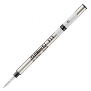 Pelikan 1 Recharge Stylo roller à encre 338 Pte Fine Noir (Micro Passion 76, neuf)