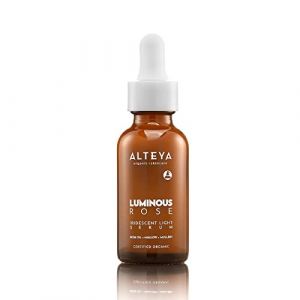 Sérum nacré léger Rose & Mullein, Alteya Organics, 30 ml - Soin du visage naturel et pur, certifié bio par NaTrue (Alteya Organics - Europe, neuf)