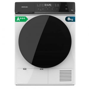 Cecotec Sèche-linge Avec Pompe À Chaleur Bolero DressCode Dry 8400 A+++. Sèche-linge Pompe à Chaleur 8 kg, Classe A+++, Full Touch, Repassage Facile, 15 Programmes, Tambour En Acier Inoxydable (Cecotec, neuf)