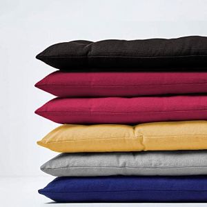 Coussin 2 &agrave; 3 places 100/110/120 cm pour int&eacute;rieur et ext&eacute;rieur, pour salle &agrave; manger, terrasse, chaise longue, banc (100 x 40 cm, violet) (ping bu, neuf)