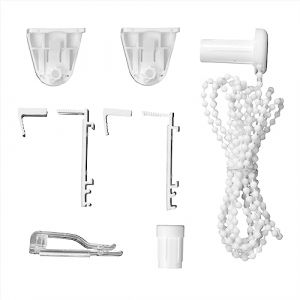 WOLTU Fixation pour Store Enrouleur Klemmfix,INCL. pastilles adhésives 3M, Set d'accessoires pour l'installation de Volets roulants, sans perçage, Store Fenêtre Enrouleur Chaînette Support (WOLTU GmbH, neuf)