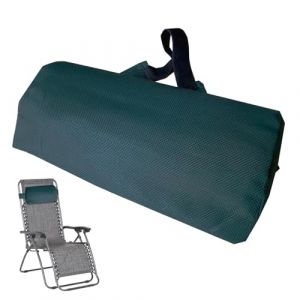 Siuwddee Oreiller De Chaise Longue, Appuie-Tête De Chaise Longue Bain De Soleil Coussin Repose Tete, Coussin Oreiller De Transats Oreiller Ergonomique Amovible pour Chaises Pliantes D'extérieur (siuwad, neuf)