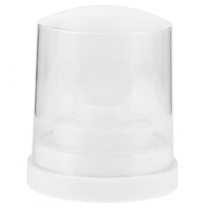 PACKOVE Boîte Rangement Forets Pour Perceuse Ongles Cases Organisateur Portable Pour Accessoires Manucure Et Gel Polissage Support Pratique Antipoussière Blanc (Spring TU, neuf)