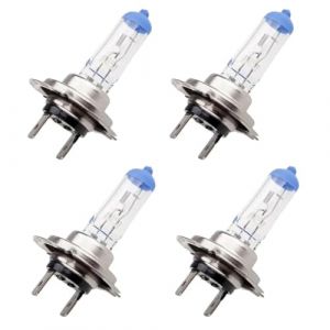 Etomvoop 4 pi&egrave;ces H7 ampoules de phares LED 100W 6000K ampoule halog&egrave;ne x&eacute;non super lumineuse ampoule Ultra blanche voiture Auto Automobile phare halog&egrave;ne lumi&egrave;re (readyeu, neuf)