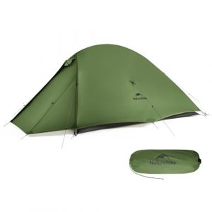 Naturehike Cloud Up Pro Tente 2 Personnes Tente de Camping L&eacute;g&egrave;re, Facile &agrave; Monter Tente D&ocirc;me Coupe-Vent & Imperm&eacute;able pour Voyage en Ext&eacute;rieur Trekking (Naturehike EU, neuf)