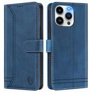 GoodcAcy Coque pour Honor X8b Coque, Etui Protection Housse Premium en Cuir PU,Pochette Fermeture Magn&eacute;tique,Flip Case Compatible avec Honor X8b (Bleu) (TENGLAN, neuf)
