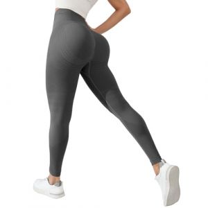 Legging Anti Cellulite Femme Legging Marron Femme Scrunch Leggings Collant sans Pied Collant sans Pied Noir Jegging Collants Polaire dim Tenue de Sport Pantalon Chaud d&eacute;tecteur Thermique Robe Minceur (Heyqi88, neuf)