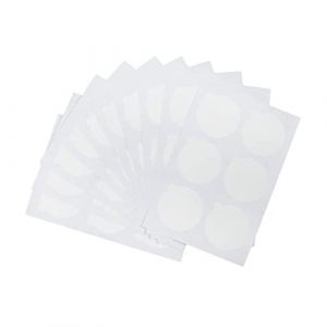 60 Pcs Autocollant de Colle à Cils, Porte-Colle à Cils pour Pierre de Jade Extension de Cils, Outil Extension de Cils (RT Technology, neuf)
