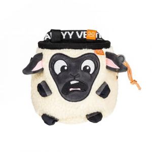 YY Vertical – Sac à Magnésie Mouton – Chalk Bag Fun pour l’Escalade, Le Bloc et la Gymnastique – Sac à Pof pour Enfants et Adultes, idéal comme Sac Escalade Original (Climbing Gear EU, neuf)