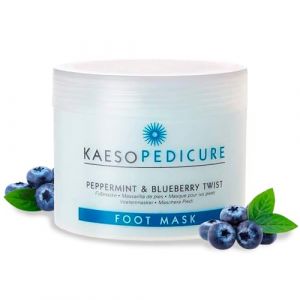 Kaeso Pedicure Peppermint & Blueberry Twist Foot Mask 450ml, (GOUIRAN BEAUT&Eacute;, neuf)