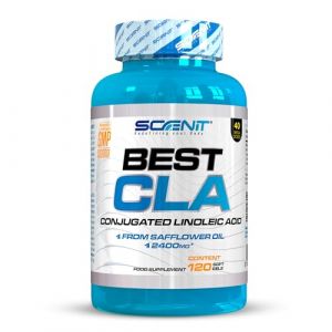 CLA Acide Linoléique Conjugué - Scenit Best CLA - Acide linoléique conjugué CLA - CLA Acide linoléique conjugué - 120 gélules de gel (perles) (Scenit Nutrition, neuf)