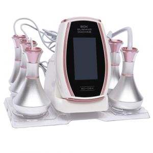 Machine à cavitation à ultrasons 80 K, appareil de beauté 5 en 1 pour le visage et le corps, raffermissement et modelage de la peau, machine de beauté pour le visage (Wenkedd, neuf)