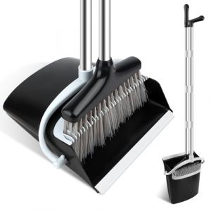 Ensemble Balai et Pelle &agrave; Poussi&egrave;re avec long manche, Pelle balayette pelle ensemble, Balai Pelle sans se baisser pour Interieur Nettoyage Maison Cuisine Bureau Ext&eacute;rieu (KattShop, neuf)