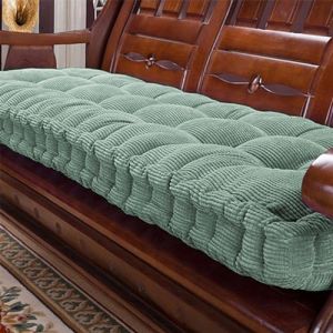 Coussin de Banquette &eacute;pais et Moelleux 2/3 Places,Coussin de si&egrave;ge de Banc &eacute;pais en Velours Coussin de Sol Coussin de canap&eacute; Matelas pour la Maison, Le Patio et la balan&ccedil;oire (100 * 50cm,Vert fonc&eacute;) (ping bu, neuf)