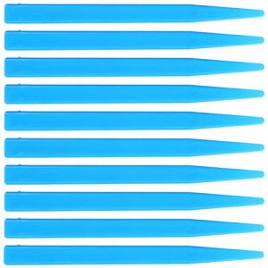 ULTECHNOVO 10Pcs Spatule de Mélange Dentaire Spatule de Mélange en Plastique Spatule Droite Dentaire Spatule D'alginate Couteau Plâtre Outil (Bleu) (Chad Bi, neuf)