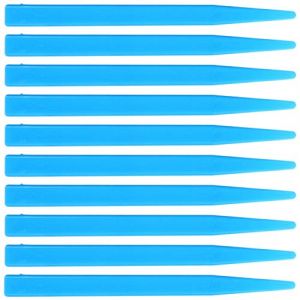 ULTECHNOVO 10Pcs Spatule de Mélange Dentaire Spatule de Mélange en Plastique Spatule Droite Dentaire Spatule D'alginate Couteau Plâtre Outil (Bleu) (Alderman Aldus, neuf)