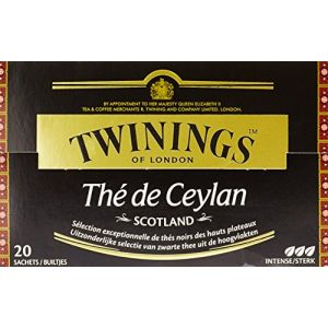 Twinings Thé de Ceylan Scotland 20 Sachets 40 g. (SHOP-BOUTIQUE, neuf)