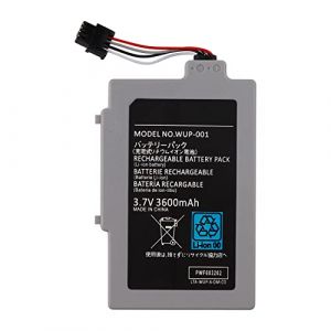 Duotipa WUP-001 Batterie de rechange compatible avec manette de jeu Wii U WUP-012, ARR-002 (outils non inclus) (Qing tonghui, neuf)