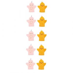 Healeved 10 Pièces De Bain De Dessin Animé De Bain Enfants Enfant Éponges Pour Le Corps Serviettes De Bain Roses Pour Enfants Frotter Les Serviettes Fibres Végétales (Sonieg, neuf)