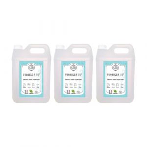 Vinaigre-Blanc 14°, 15L - Ecocert - Fabrication-Française - Soucieux de l'Environnement - Ingrédients d’Origine Naturelle - Détartrant Concentré Multi-Surface (CBS ., neuf)
