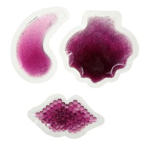 ELAYARD 3 pièces Pack Gel Chaud et Froid pour Soins Visage et Réutilisables pour Soulagement Douleurs et Contour des Yeux Thérapie Froid Chaud Polyvalente (Heyyii, neuf)