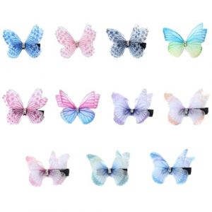 Barrette a Cheveux Papillon Barrette a Cheveux Original Papillon Barrettes de Cheveux Papillon Épingles à Cheveux Papillon Barrettes pour Cheveux Papillon Pince à Cheveux Papillon Barrette à Clips (rosepartyh, neuf)