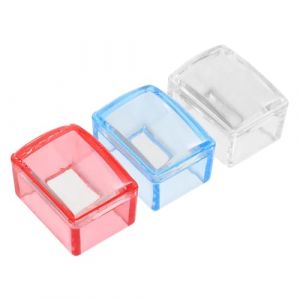 ADOCARN 3 Ensembles Impression D'ongles Ongles Charmes Tondeuse Trousse &agrave; Ongles Conditionnement Bricolage Clous Transparent Stylo Faux Estampage D'estampage D'art D'ongle Colle Plastique (Qihmm, neuf)