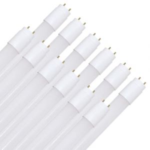 NCC-Licht Lot de 10 tubes LED, 150 cm, 22 W/830 G13, blanc chaud, 3000 K, remplacement pour tube fluorescent T8 58 W pour KVG avec d&eacute;marreur (ncc-design, neuf)