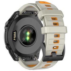 MYSNBKN 26mm Quick Fit Bracelet pour Fenix 8 51mm/Fenix 7X Pro/Fenix 7X/Fenix 6X/Fenix 6X Pro/Fenix 5X/Fenix 5X Plus/Epix Pro 51mm/Fenix 3/Fenix 3 HR (MYSNBKN-FR, neuf)
