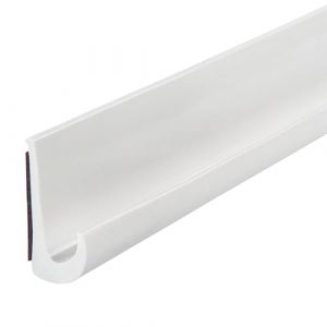 Inscrip Goutti&egrave;re RV en forme de J, 50 mm de hauteur Goutti&egrave;re auto-adh&eacute;sive en forme de J pour RV, bande de goutti&egrave;re en PVC, bande de pluie en PVC, bande de d&eacute;viation de pluie pour toit pour camion (inscripted, neuf)