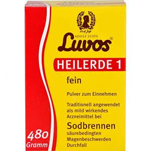 Luvos Heilerde 1 fein Pulver bei Sodbrennen, 480 g Poudre (apohealth - votre pharmacie allemande certifi&eacute;e, neuf)