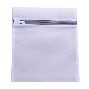 Filet à linge pour machine à laver – Sac à linge – Panier à linge – Sac à linge – Sac à linge avec fermeture éclair (amste, neuf)