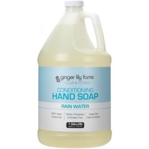 Ginger Lily Farms Club & Fitness Recharge de savon liquide pour lavage des mains 100 % végétalien et sans cruauté envers les animaux, parfum eau de pluie, 1 (STAR UK, neuf)