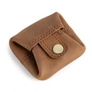 Berliner Bags Lena S Mini Porte-Monnaie en Cuir pour Pi&egrave;ces, Petite Bourse Pratique pour Femme et Homme, Id&eacute;al au Quotidien &ndash; Marron (Berliner Bags, neuf)
