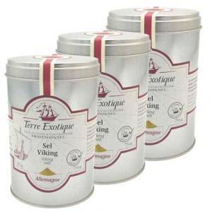 Lot 3x Sel viking - Bo&icirc;te 225g (Toilinux, neuf)