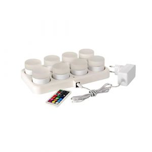 Duni Ensemble de bougies LED Mini avec charge 8pc euroshoppingonline (GELiTec, neuf)