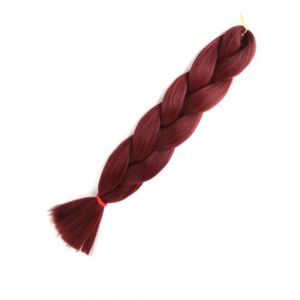 LYVQZPWLRla mode synth&eacute;tique, Extensions de cheveux synth&eacute;tiques de 60 cm for tresses, bleu et violet, au crochet(24inches118) (KanHuaDeY, neuf)