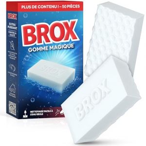 BROX Gomme magique – Éponges nettoyantes – Gomme pour chaussures propres – Nettoyant pour chaussures – Gomme magique pour baskets,semelles blanches & plus –Gomme robuste contre les salissures tenaces (Onlinebrands GmbH, neuf)