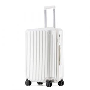 yuweijie Valise Cabine · Valise Rigide 100% en Polycarbonate (PC) · 4 Roues · Serrure TSA · Poignée Télescopique Réglable · S-55cm · 40L · Blanc (JOKER ADVERT  S.R.L., neuf)